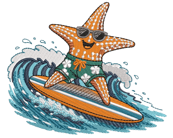 Embroidery digitizing software with finished DST sew-out